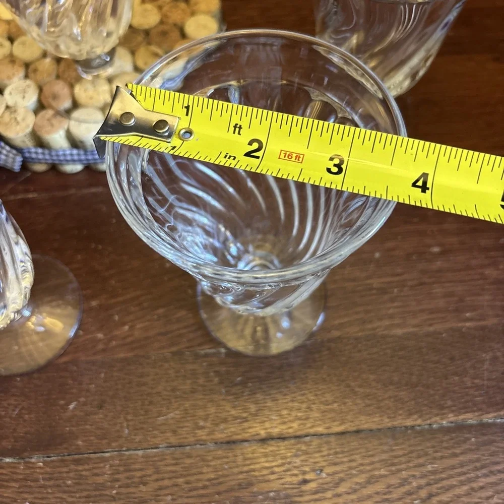 4 Fostoria Crystal Colony 5‎ 5/8